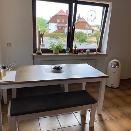 别墅 Idyllisches “werra Ausblick” Am Meissner